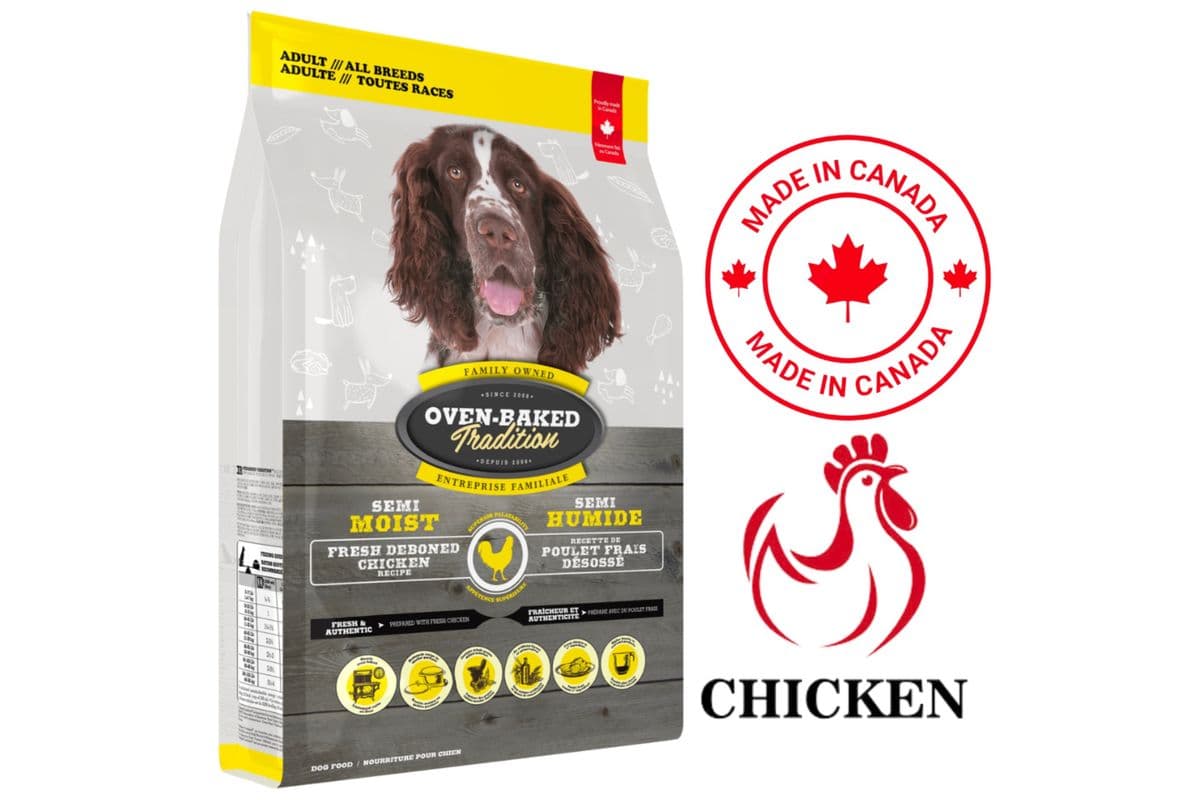 OvenBaked Tradition Adult Semi Moist Chicken Dry Dog Food (20 lbs)