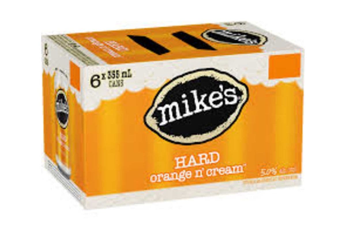 Mike's Hard Orange & Cream (6 x 355 ml Cans)