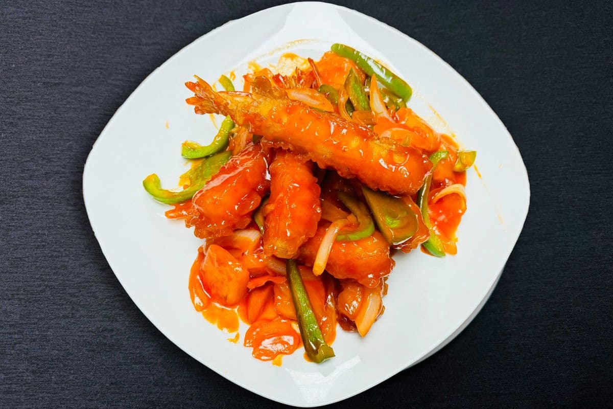 104. Sweet and Sour Shrimp (Tôm Chua Ngot)