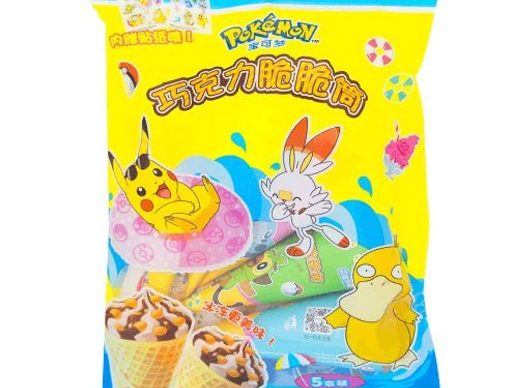 Pokémon Chocolate Crunch Cones