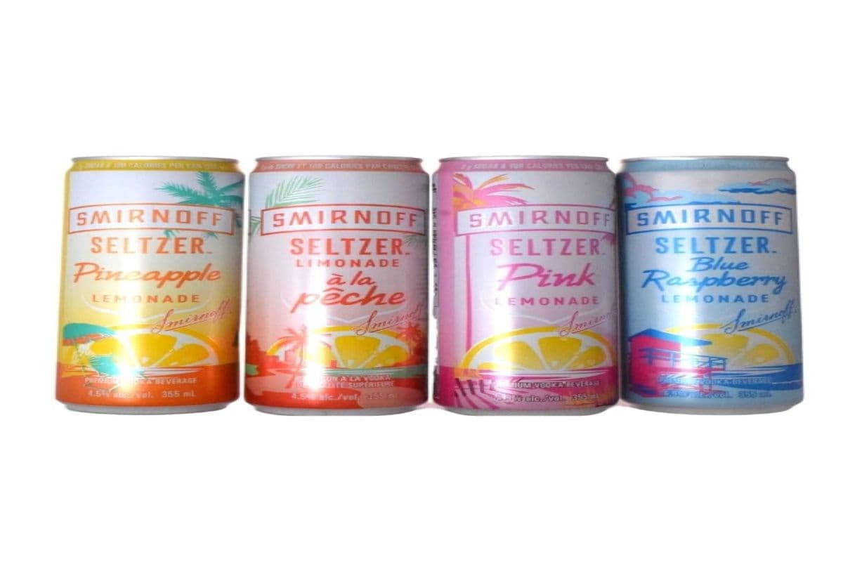 SMIRNOFF SELTZER LEMONADE VARIETY 12 CANS (1 x 12 CANS)