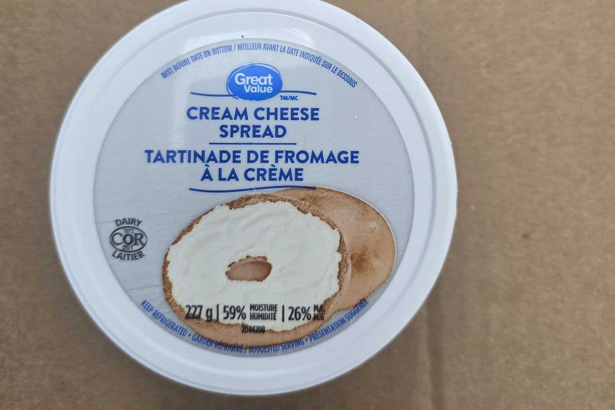 Great Value Cream Cheese Spread. (227g)
