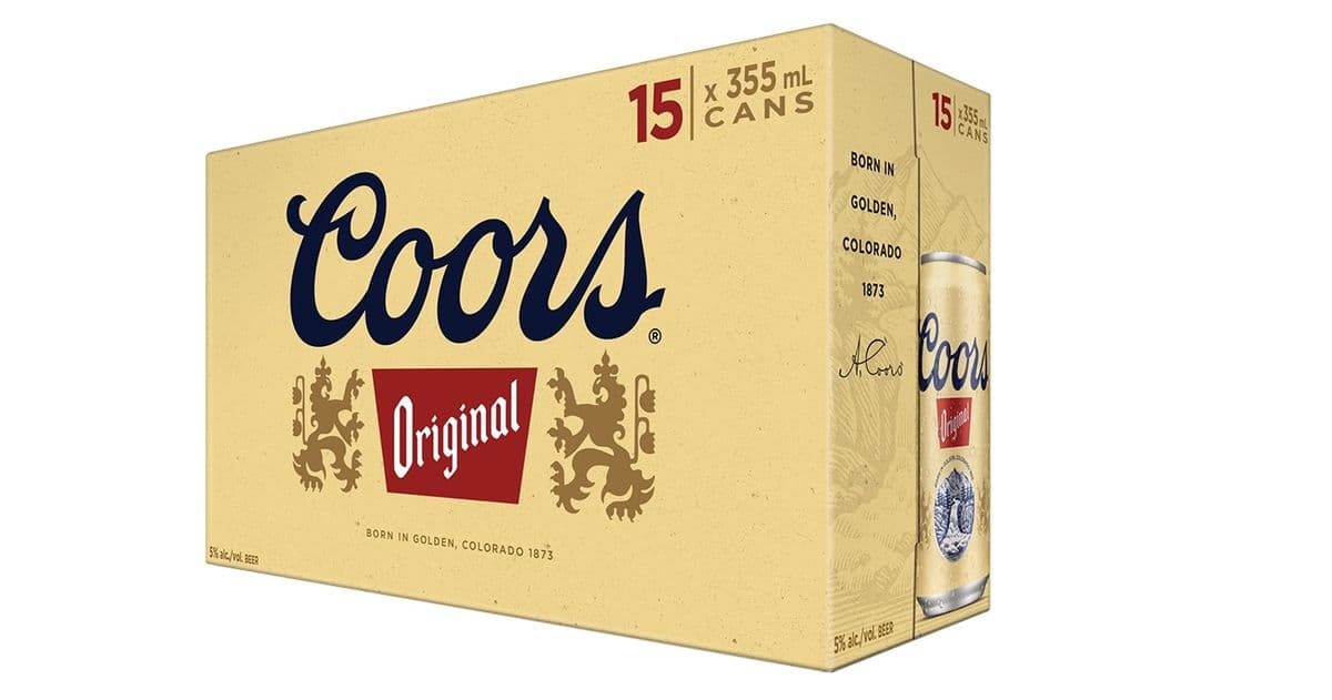 Coors Original, 15 Can (15 x 355 ml Can)