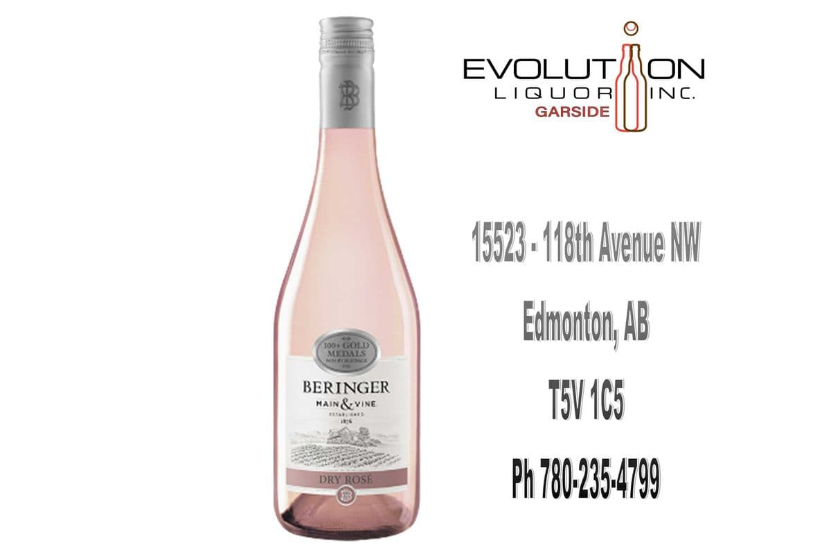 Beringer Main & Vine Rose 750G (1 x 750ml Glass Bottle)