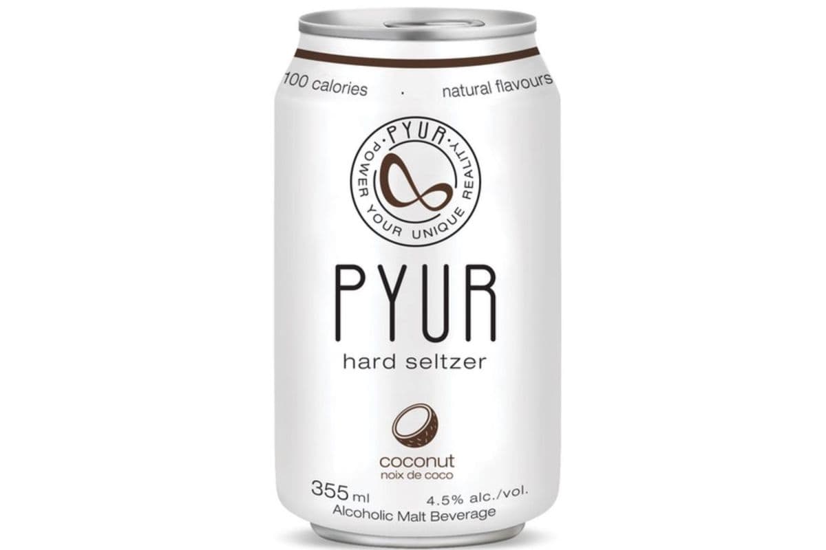 PYUR - Vodka Soda Coconut (6 x 355ml can)