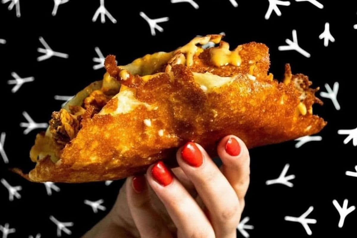 (Mozza Cheese Skirt) Chicken Tacos