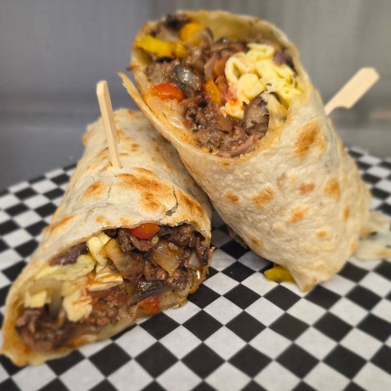 Breakfast Beef-rito Wrap