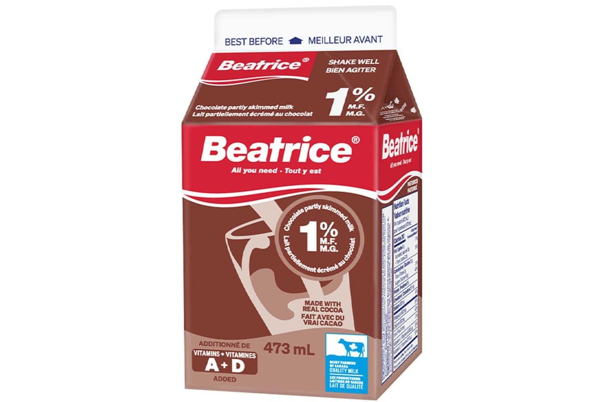 BEATRICE 1% CHOCOLATE MILK- 473ml (473ml)