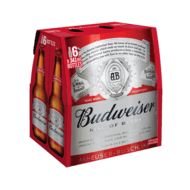 Budweiser (6 Bottle x 341 mL)