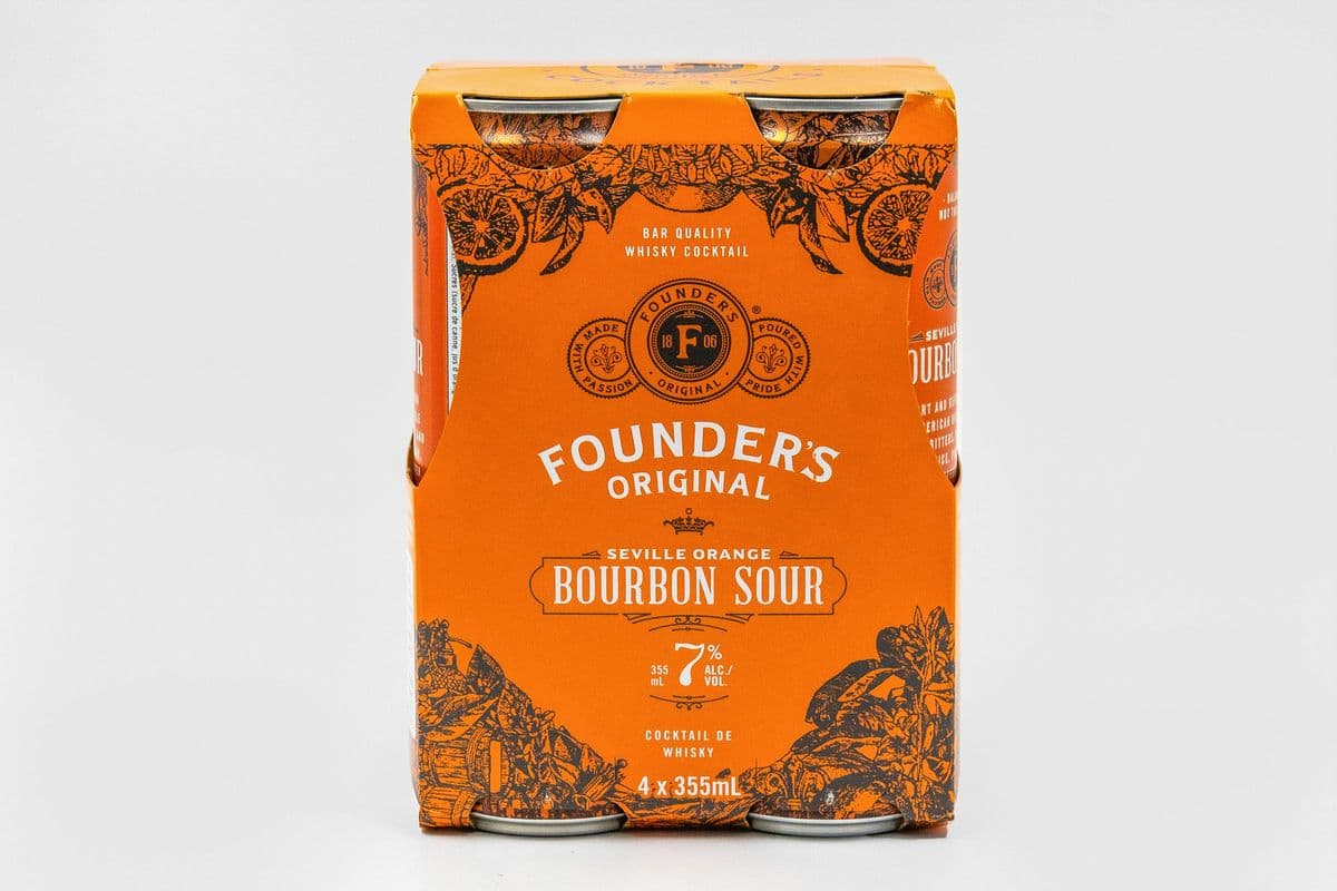 Founder's Original Bourbon Sour (4 x 355 ml)
