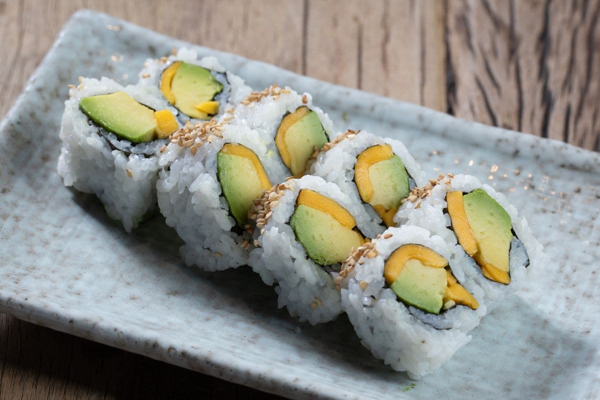 E22. Mango and Avocado Roll
