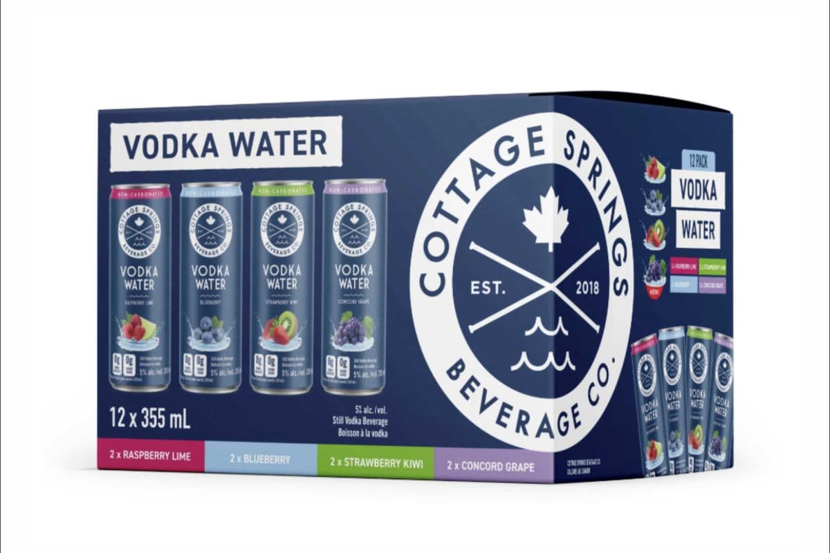 Cottage Springs Vodka Water(12-Pack) (12 x 355ml)