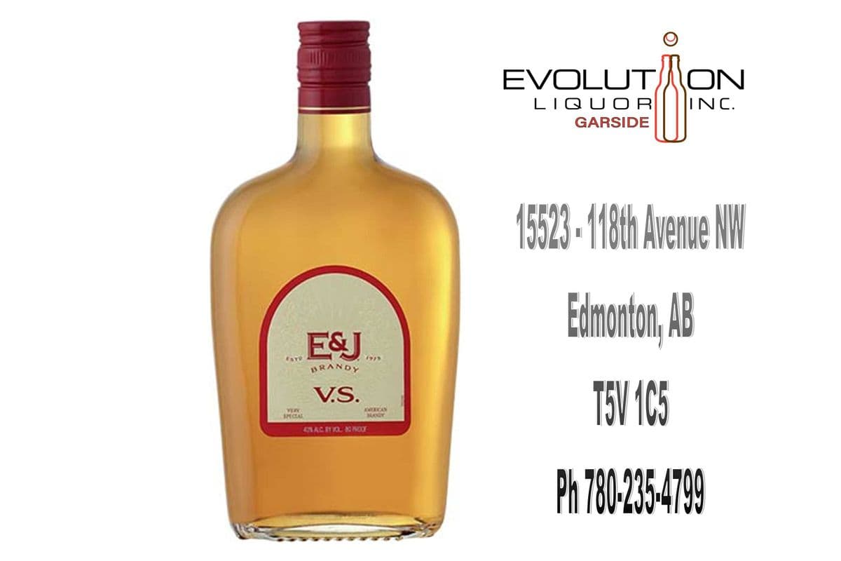 E & J V.S. Brandy 0375G (1 x 375ml Glass Bottle)