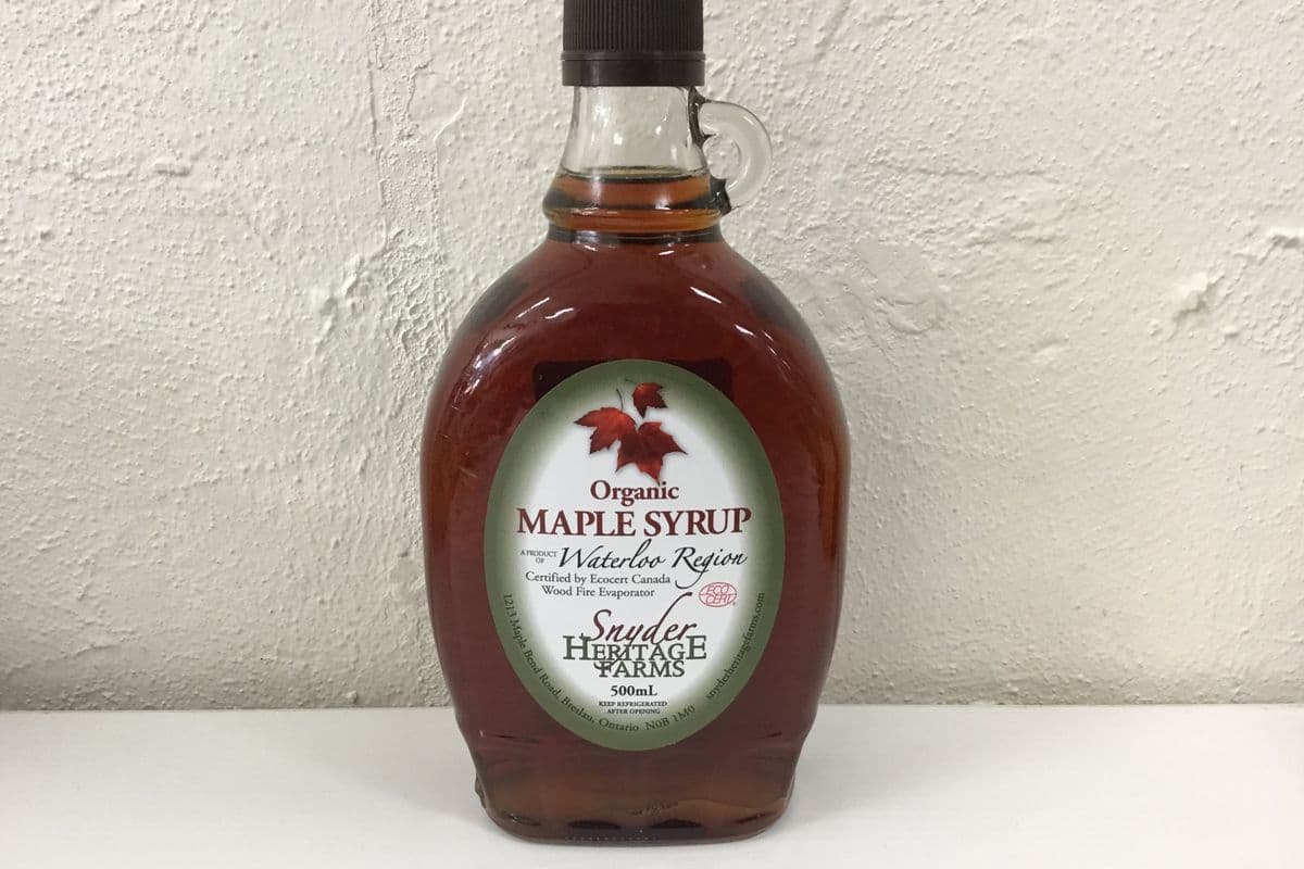 Snyder Heritage Farm Maple Syrup (Organic) (500 ml)