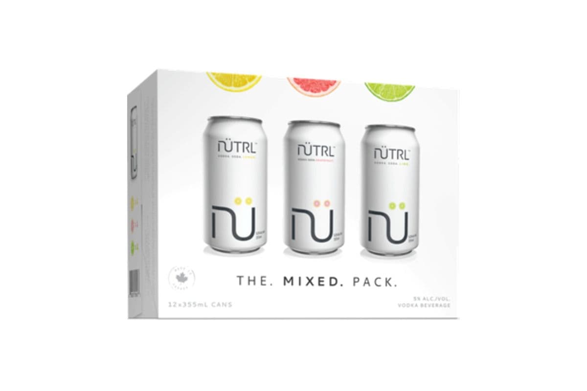 NUTRL VODKA SODA TROPICAL MIXER (15 Pack)