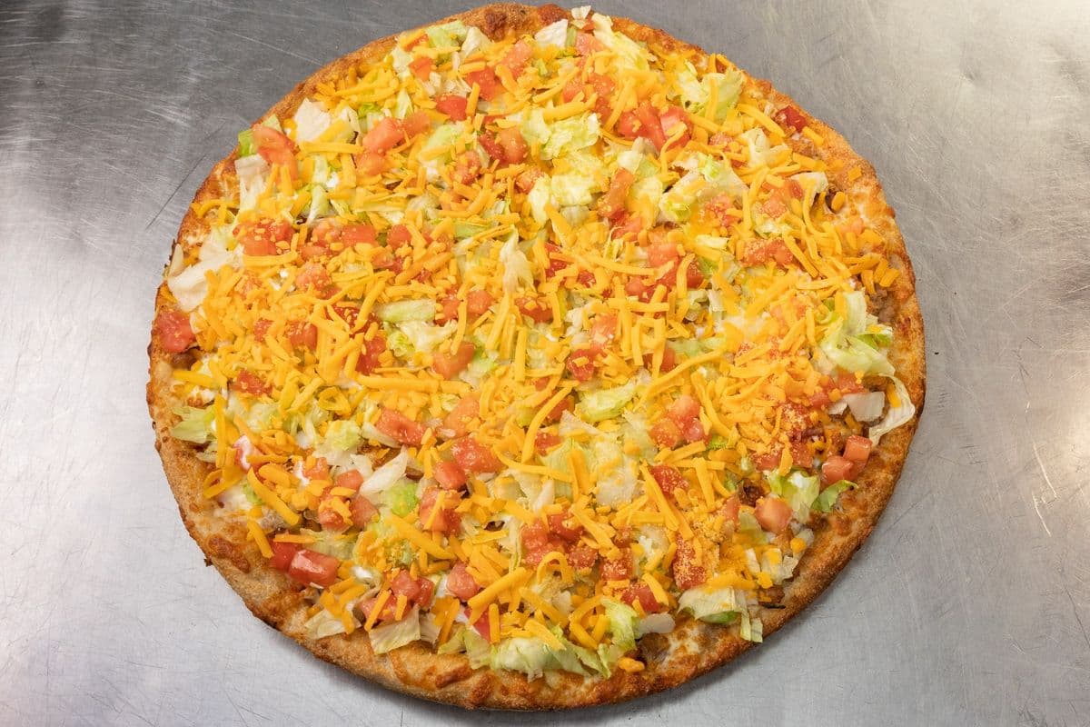 11. Small Taco Special Pizza