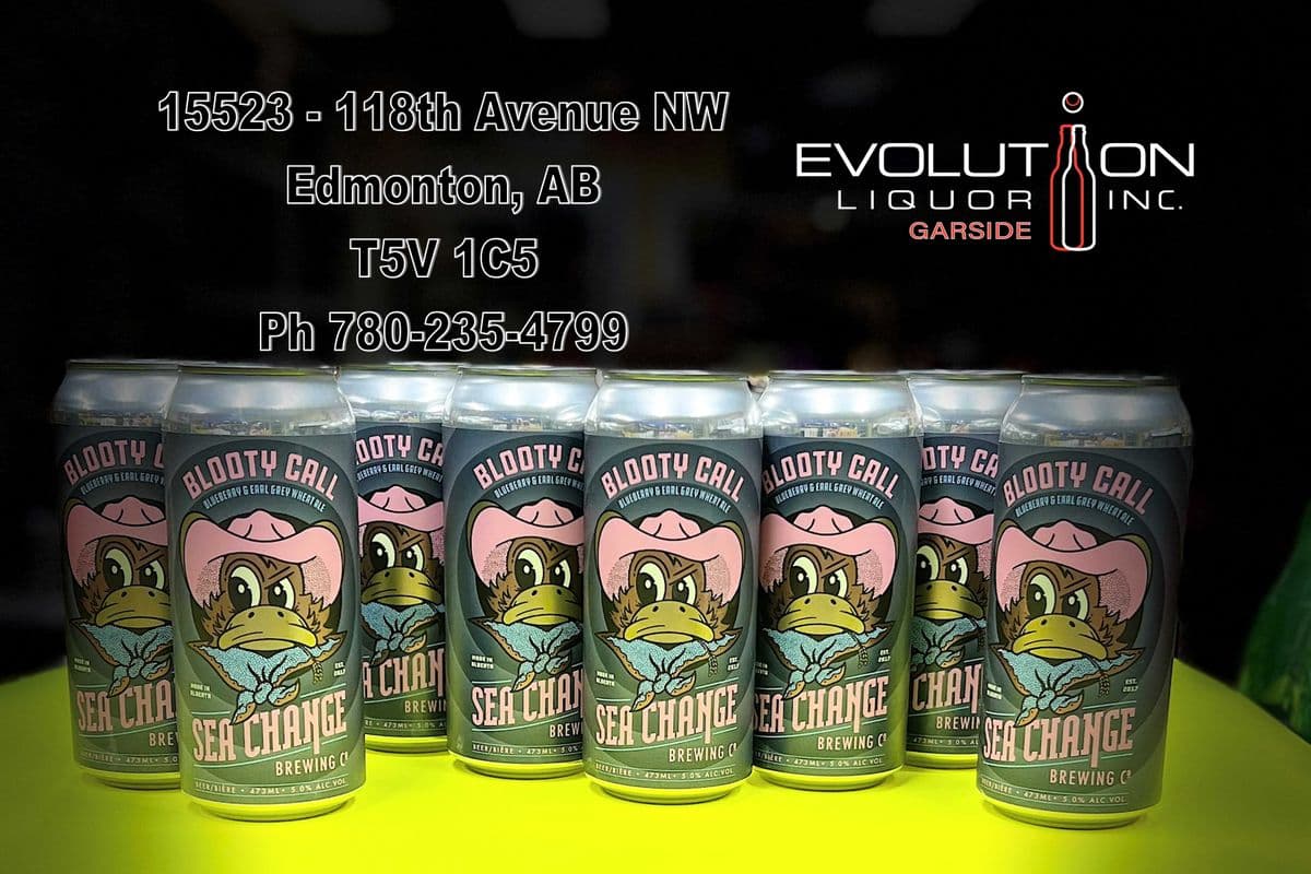 Sea Change Blooty Call Blueberry & Earl Grey Wheat Ale C473-08 (8 x 473ml Can)