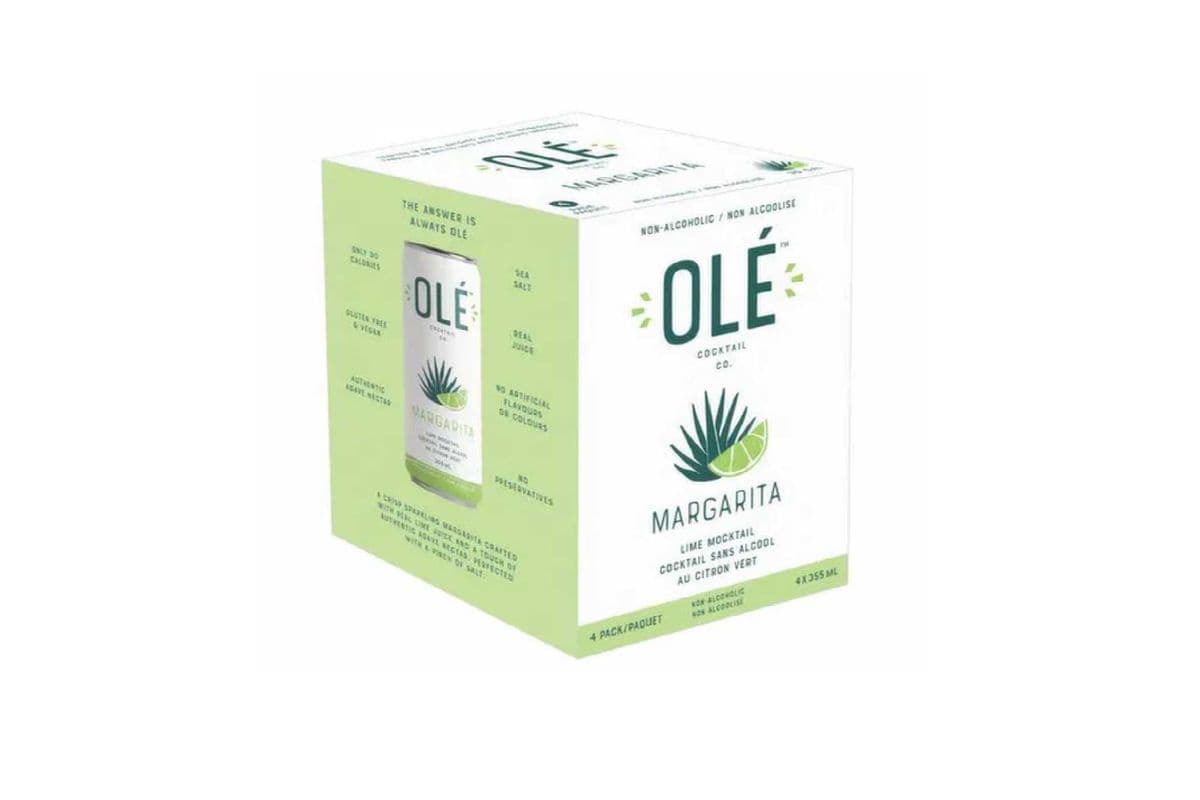 890506. OLE MARGARITA NON-ALCOHOLIC (4 x 355ML (CANS))