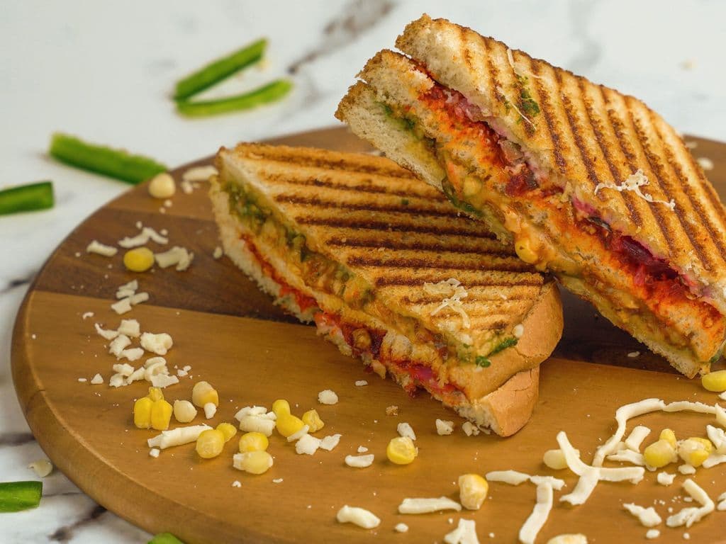 Peri Peri Veggie Sandwich