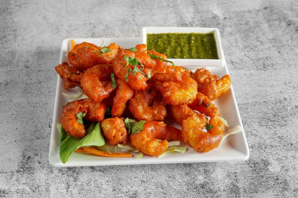 Shrimp Pakora (15 pcs)