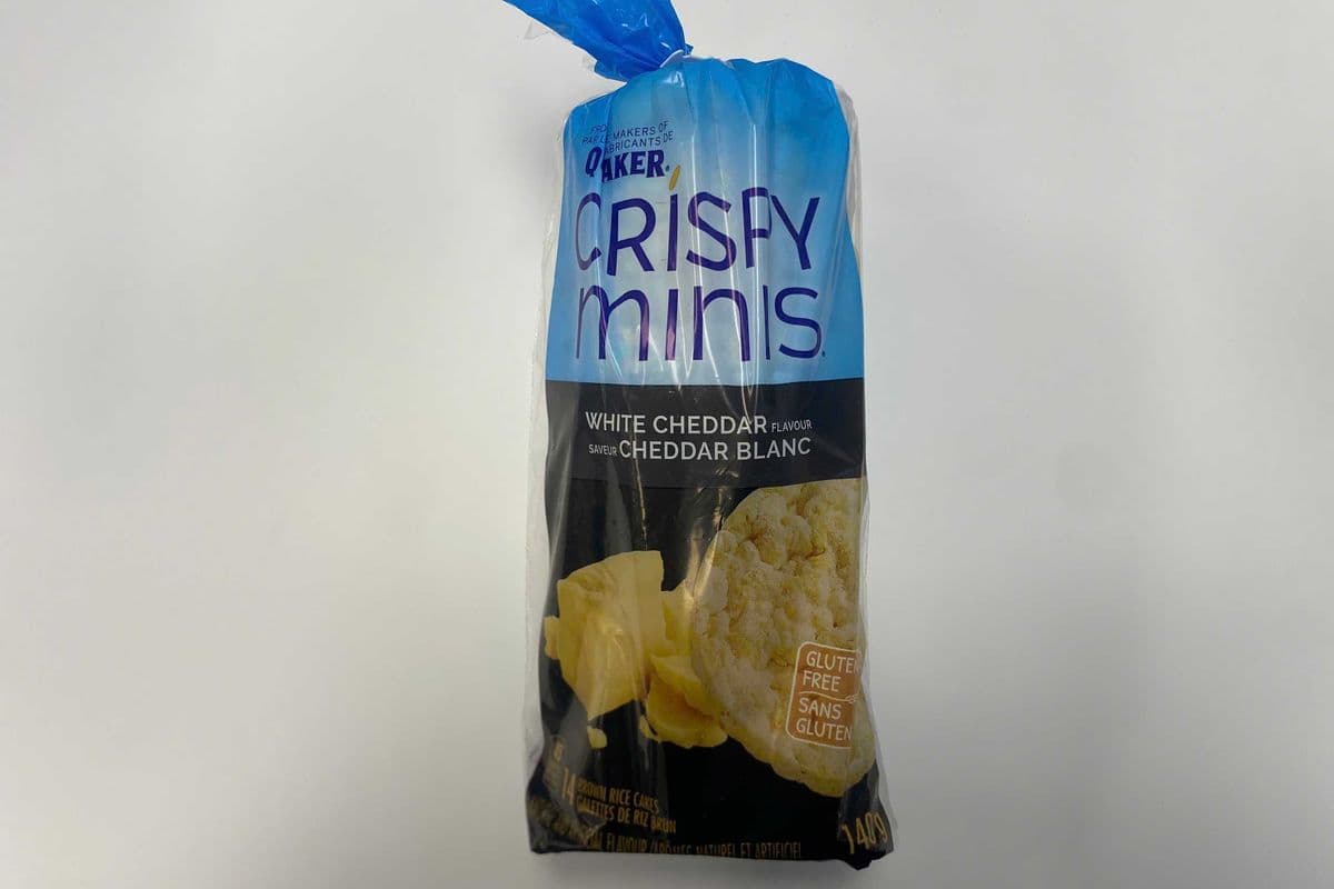 Quaker Crispy Minis White Cheddar (140g) (45 Cal)