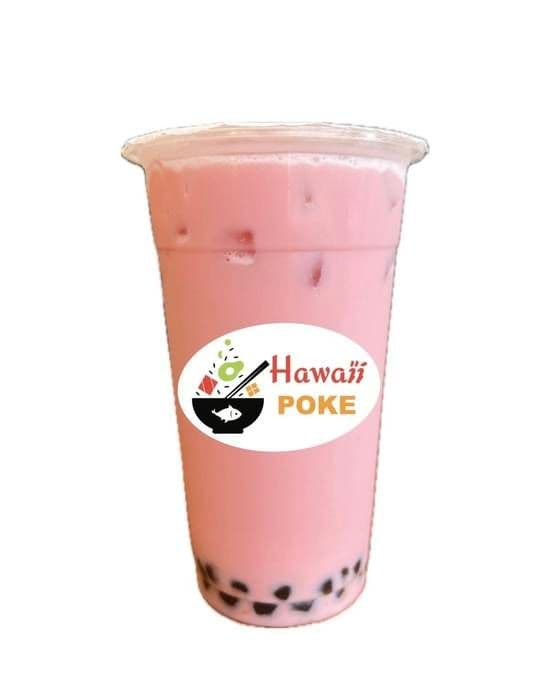 102. Bubble Milk Tea à la Fraise