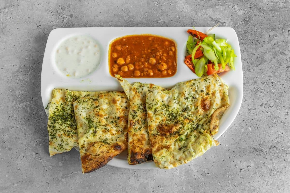 Amritsari Kulcha with Channa