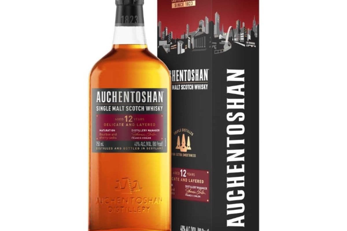 Auchentoshan 12 Year Old Single Malt Scotch (1 x 750Ml)