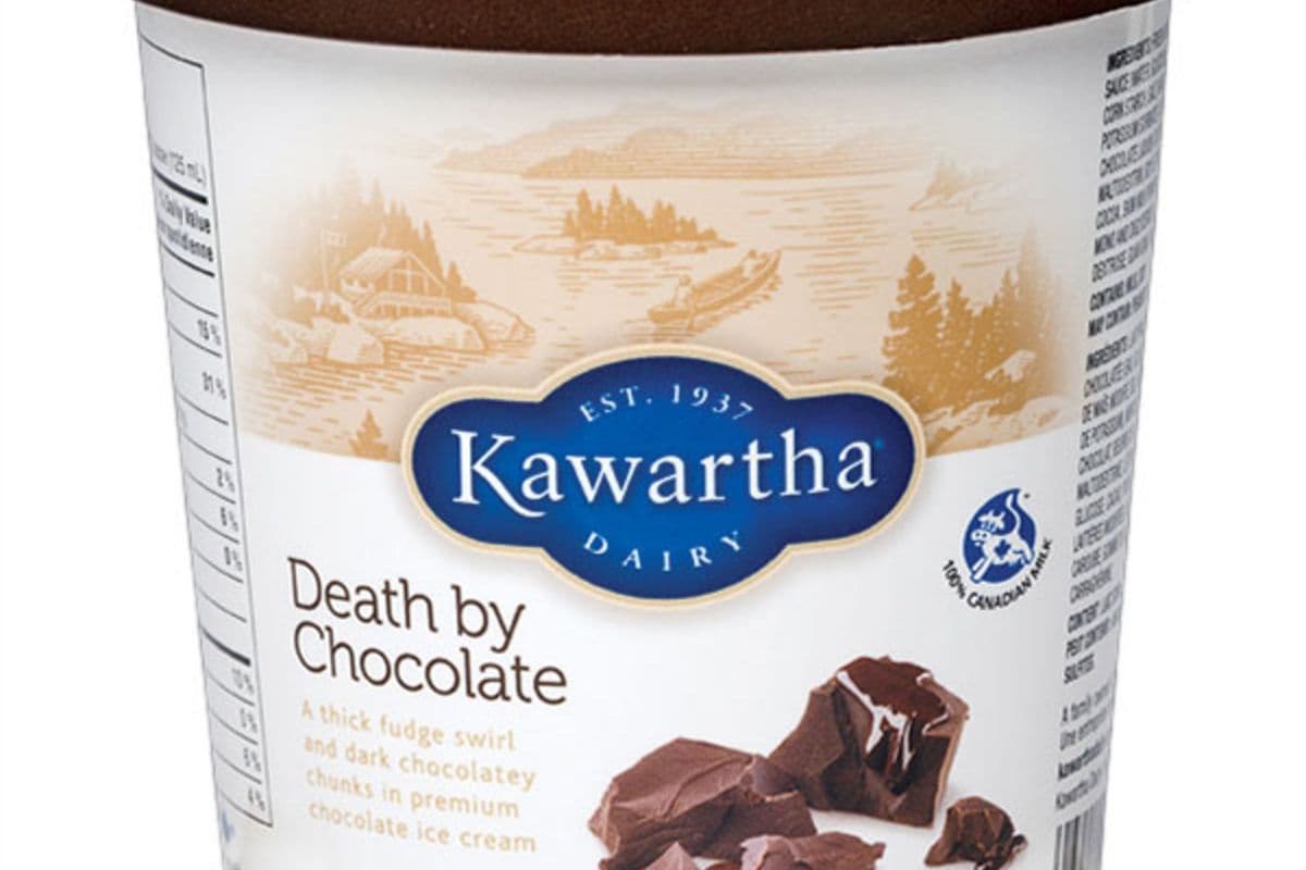 Kawartha Dairy Ice Cream Death by Chocolate (500 ml)