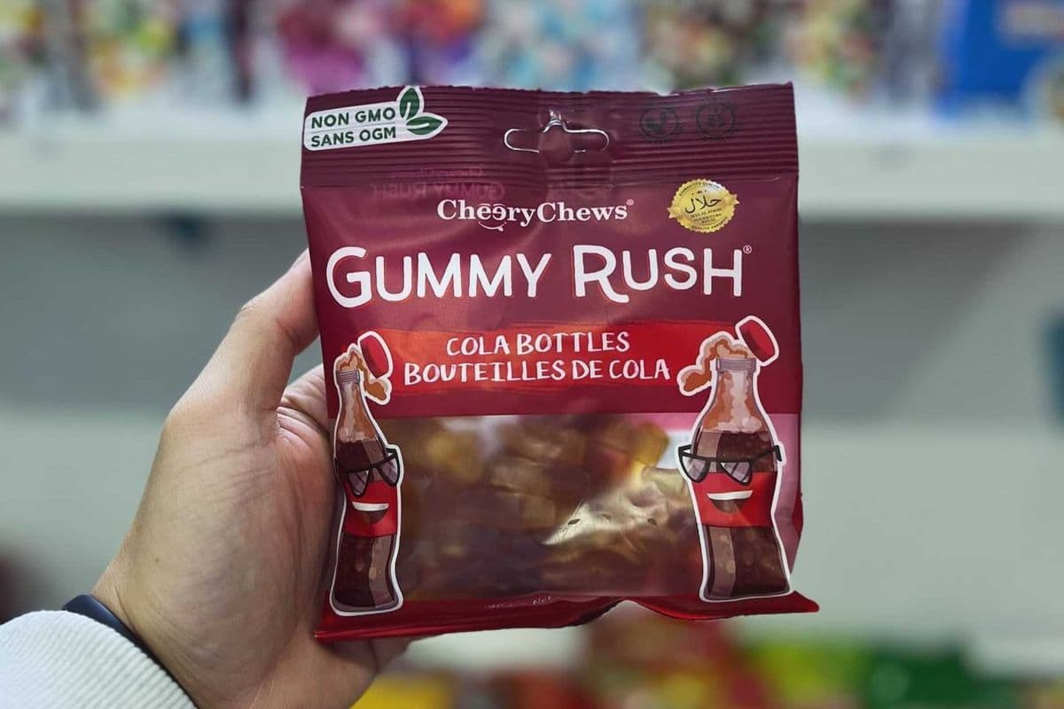 GUMMY RUSH COLA BOTTLES (HALAL) - 99G