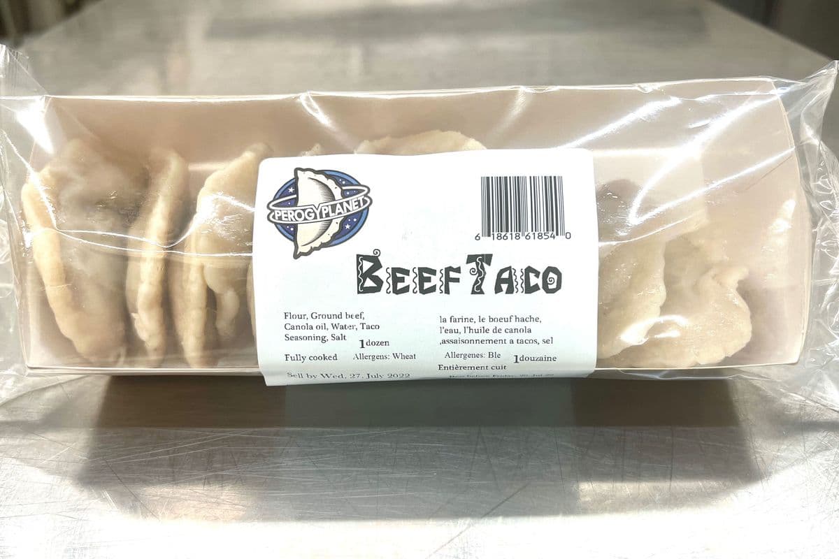 Beef Taco Perogies (1 Dz)