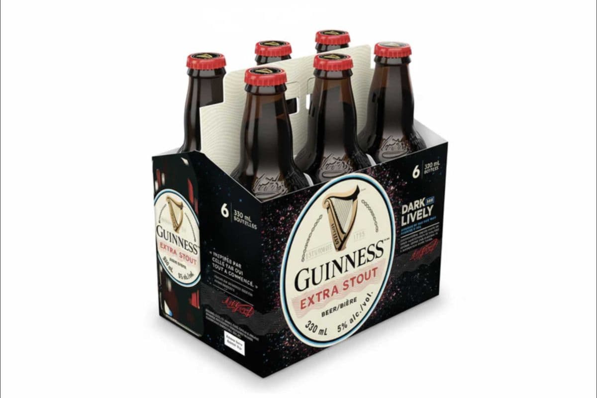 Guinness Extra Stout (6 Bottles) (6 x 341ml)