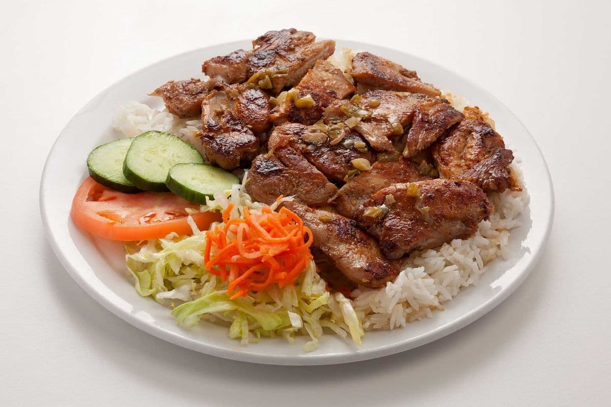 37. Lemongrass Chicken - Rice