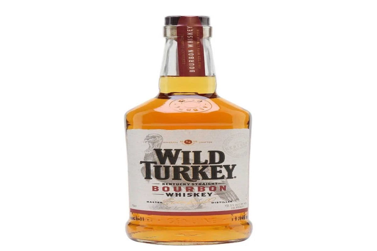 WILD TURKEY 81 PROOF BOURBON WHISKY 750 ML (1 x 750 ML)
