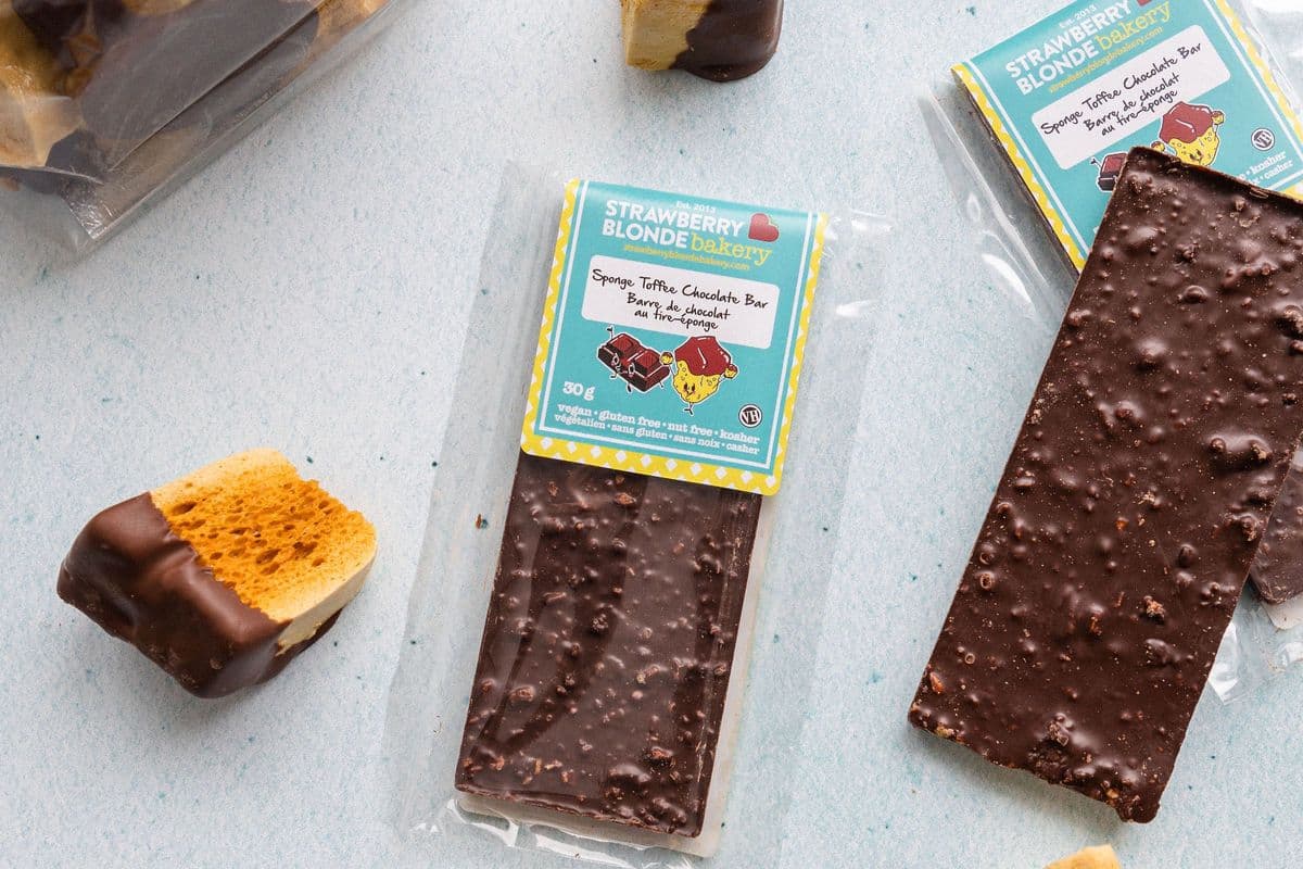 Sponge Toffee Chocolate Bar