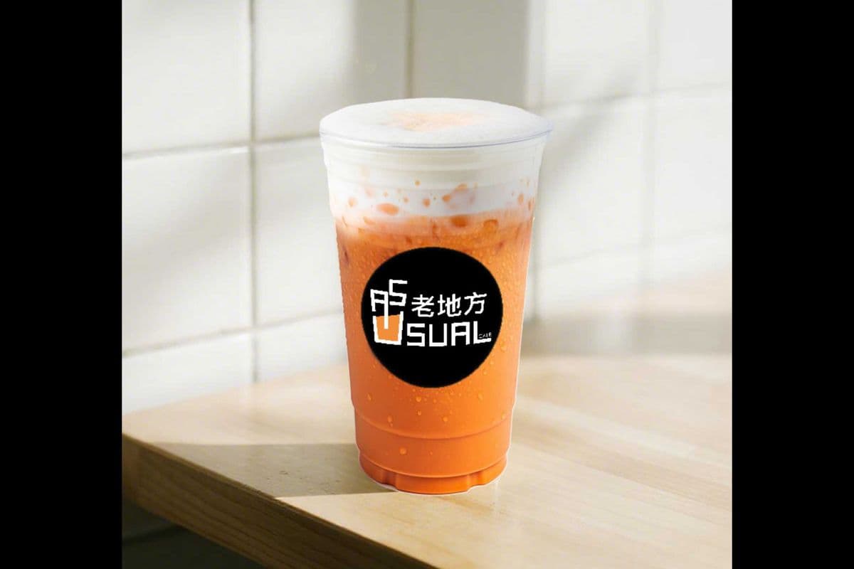 Capped Thai Brown Sugar / 泰泰厚奶茶