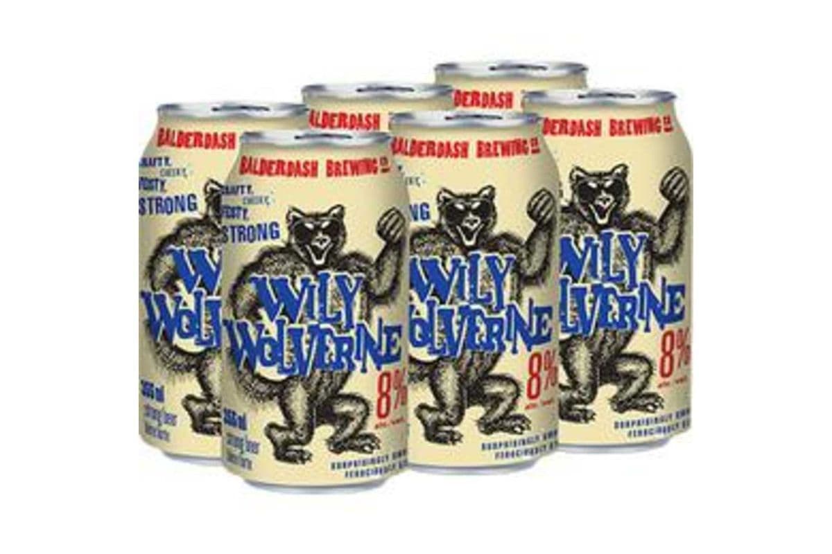 Balderdash Brewing Wily Wolverine (6 x 355 ml Cans)