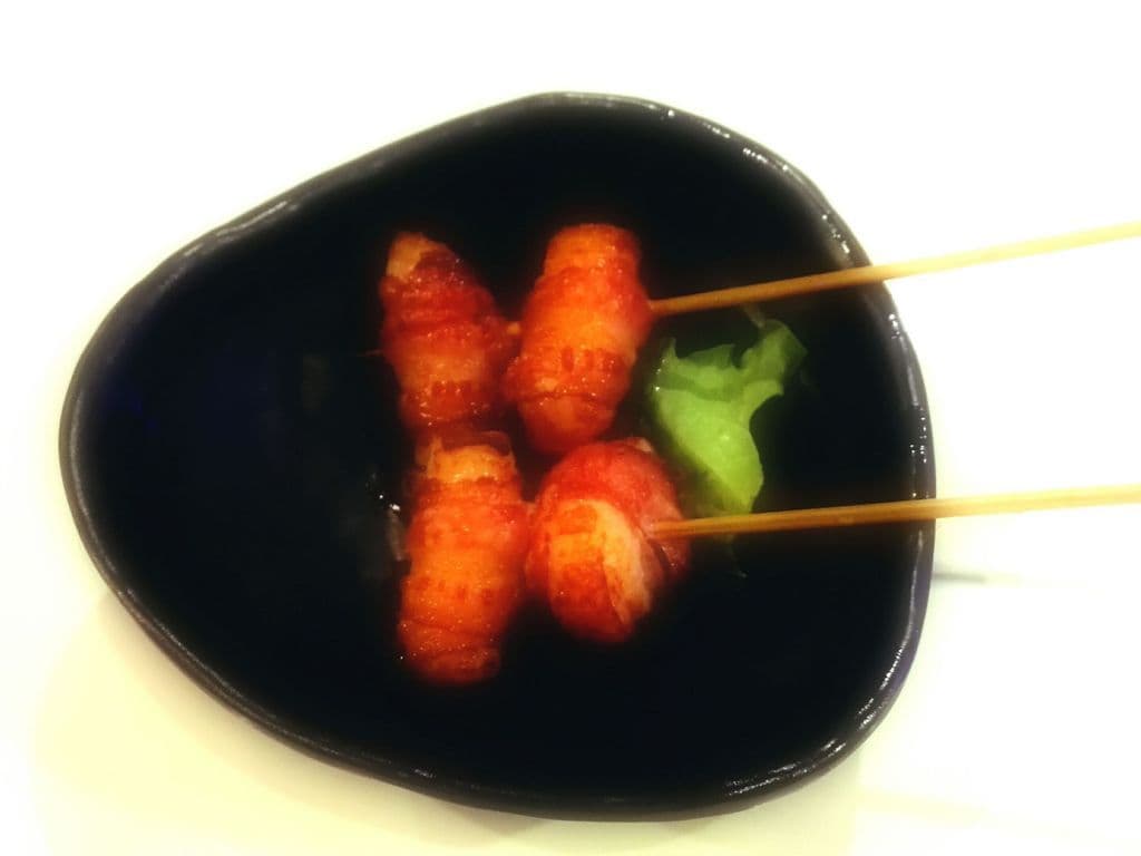 SP10. Bacon-Scallop Skewers (6 Skewers)