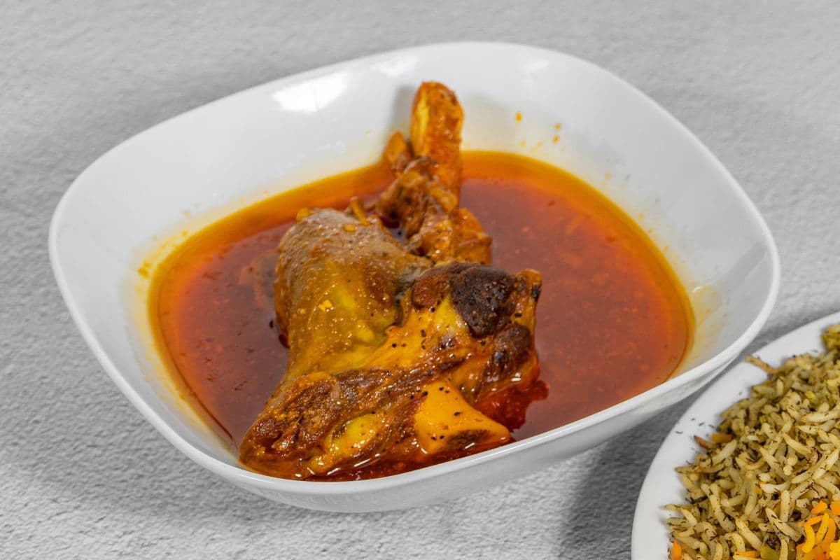 Lamb Shank (Baghali Polo)