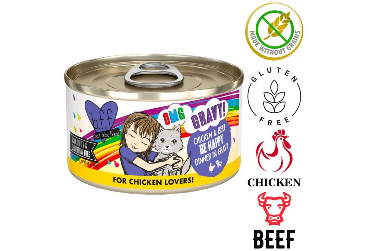 Weruva - OMG Be Happy Canned Cat Food (2.8 oz)