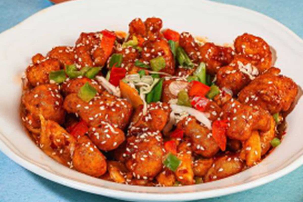Honey Chilli Cauliflower Bites