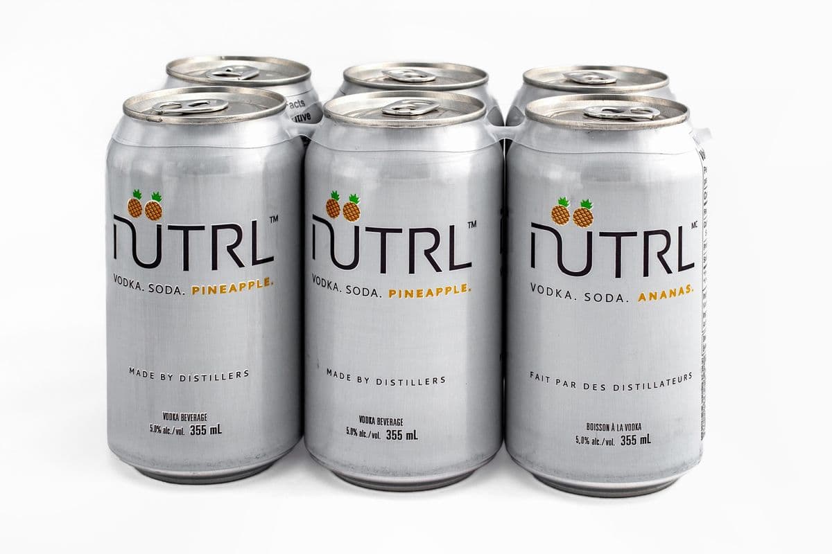 Nutrl Pineapple 6 cans (6 x 355 ml Cans)