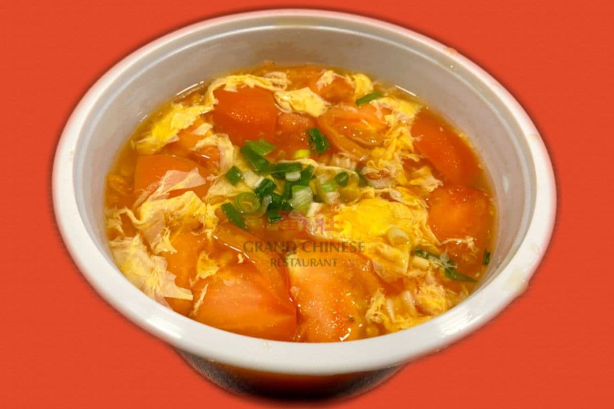 A19. Tomato and Egg Soup 西紅柿蛋湯