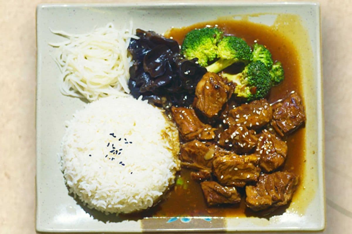 Braised Beef Brisket with Rice 红烧牛腩饭