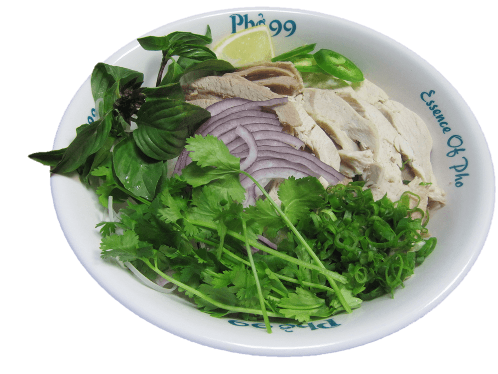 13. Noodle Soup with Sliced Chicken Meat