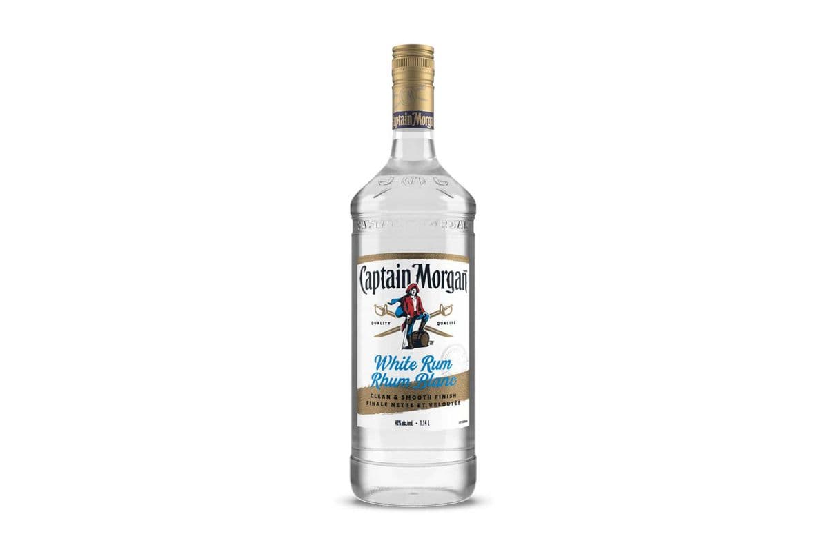 Captain Morgan White Rum (1 x 750 ml)