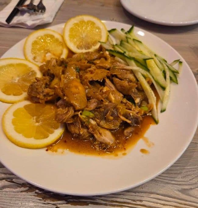 Spicy Lemon Shredded Chicken / 柠檬手撕鸡