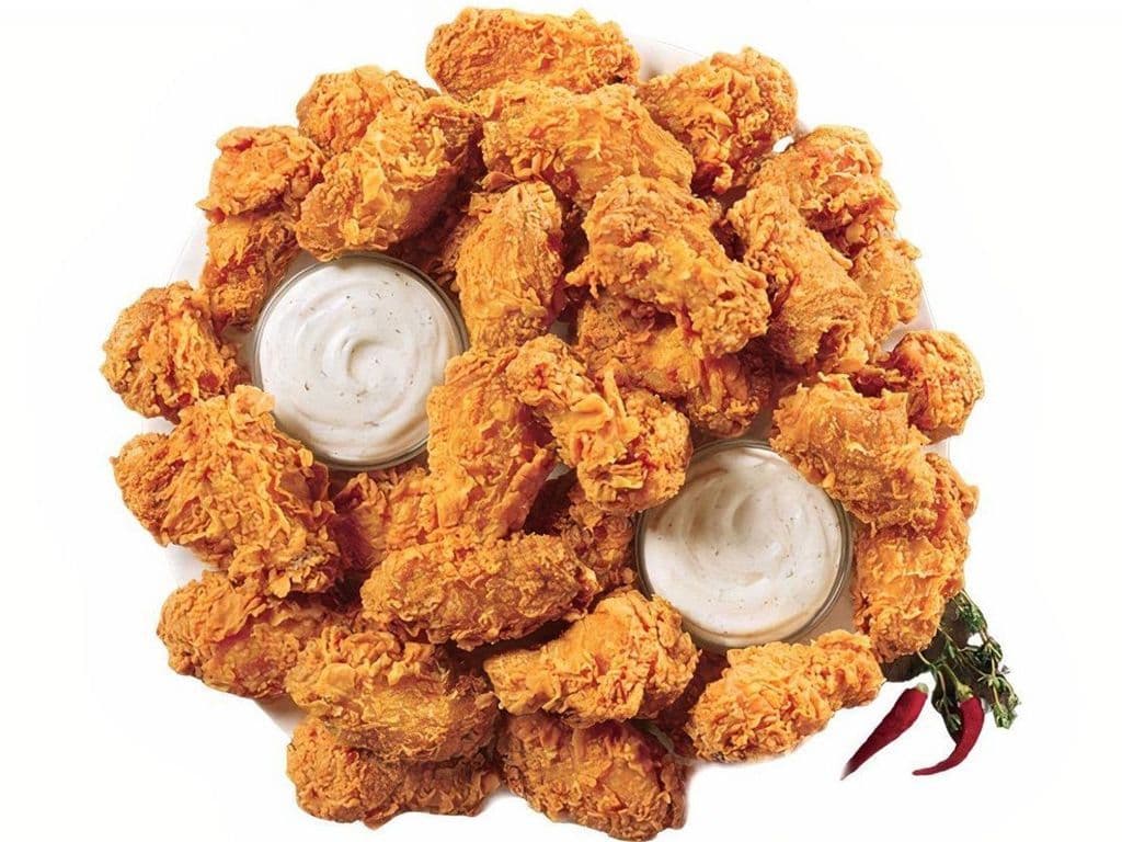10 Bone-In Chicken Wings