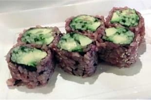 B10. Avocado Brown Rice Roll