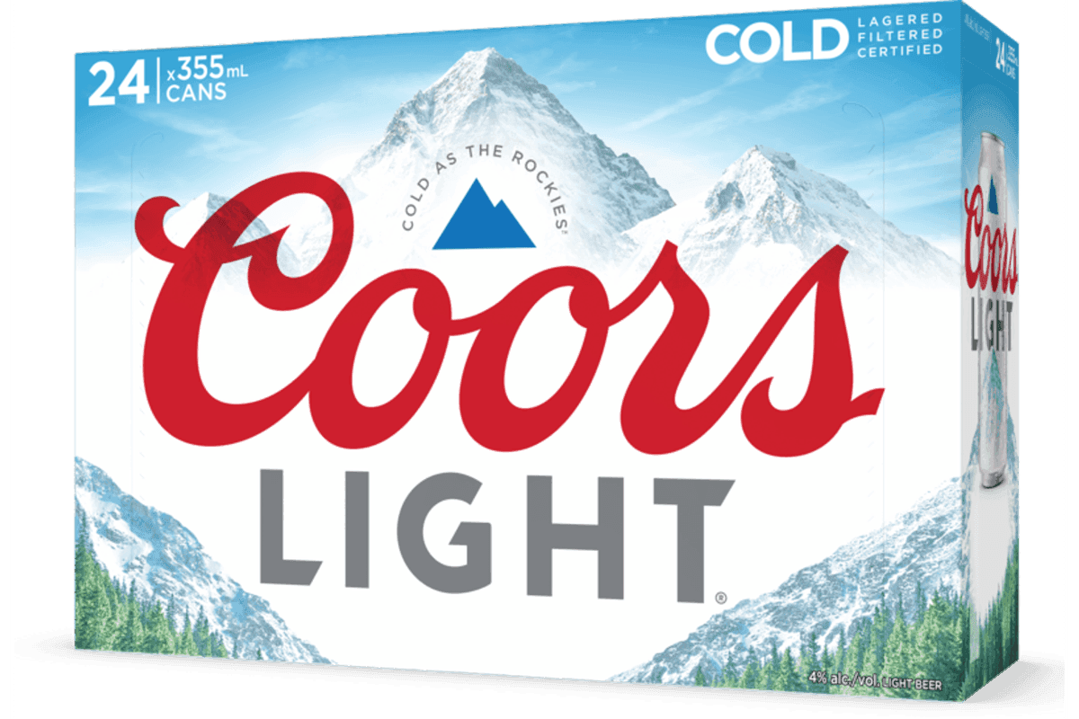 Coors Light 355ml 24pk Can